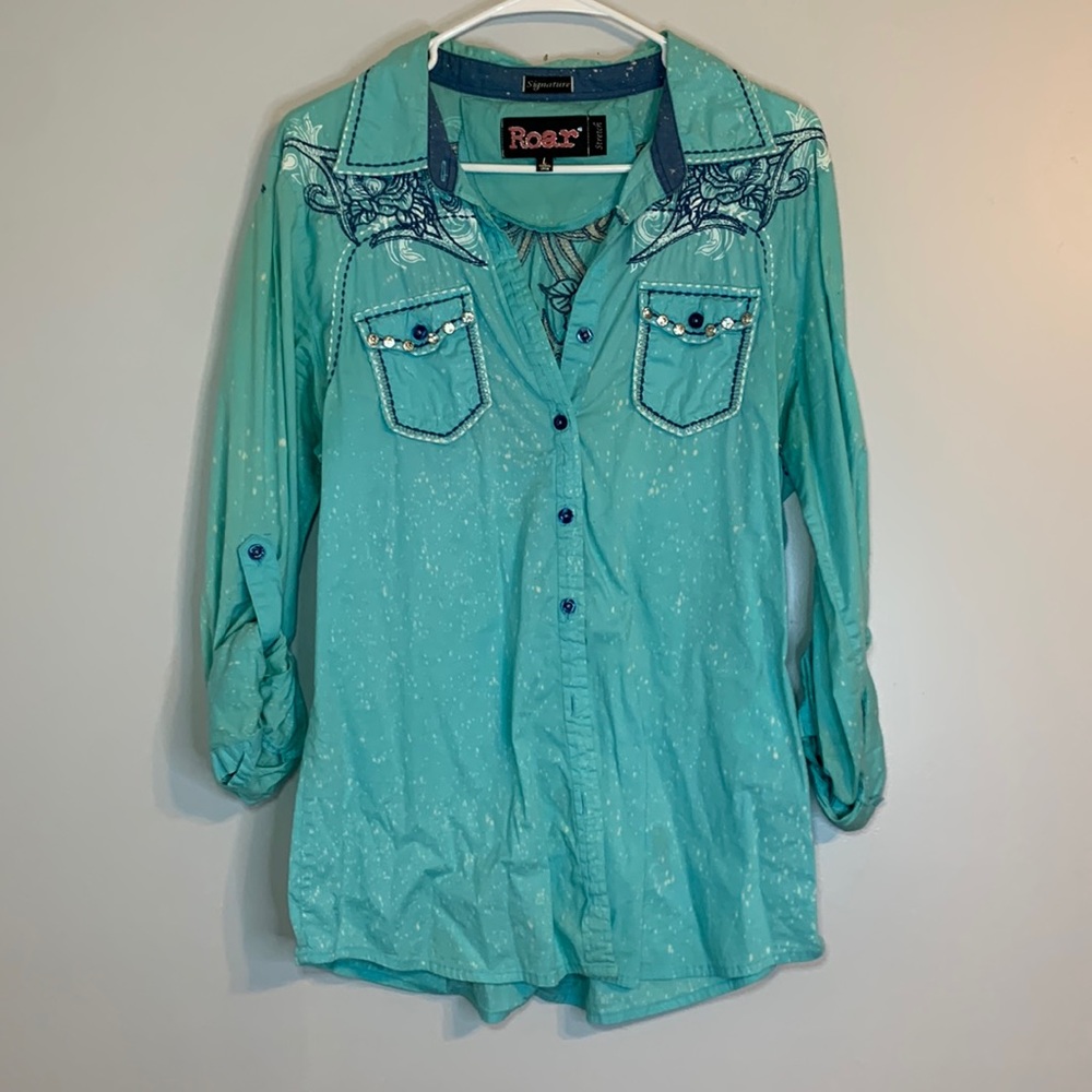 Roar Button Down - image 1